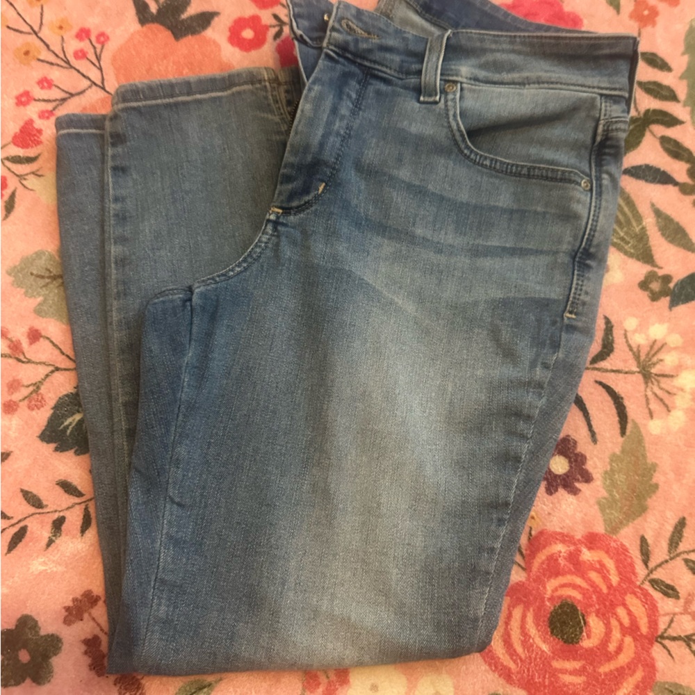 NYDJ Light Blue Skinny Ankle Jeans